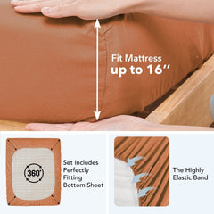 Bohome Rattan Bedding Sheet