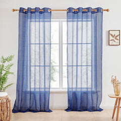 Bohome Rattan Sheer Curtains