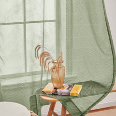 Bohome Rattan Sheer Curtains