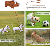 No Pull Puppy Harness and Leash Set – Soft, Escape-Proof, and Fully Adjustable!