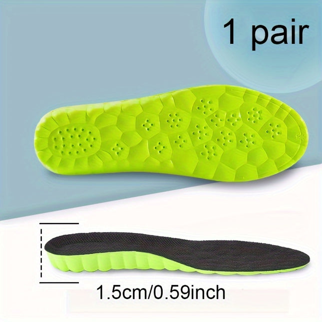 Height Increasing Insoles – Unisex Shock-Absorbing, Anti-Slip & Sweat-Resistant Inserts