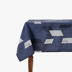 Dark Blue-White Sheet / 54x54