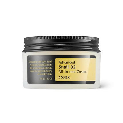COSRX Advanced Snail 92 All In One Cream – Repairing Moisturiser 100ml