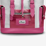 COUTURE Eco Backpack – Pink & White Edition | BYMANYC ® New York - Marcapon