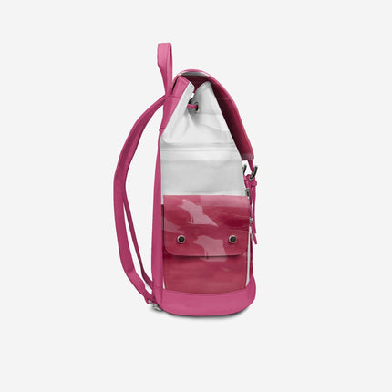 COUTURE Eco Backpack – Pink & White Edition | BYMANYC ® New York - Marcapon