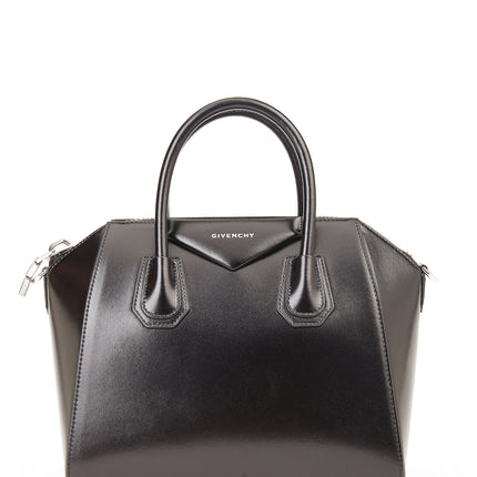 Givenchy Antigona Mini Black Leather Shoulder Bag