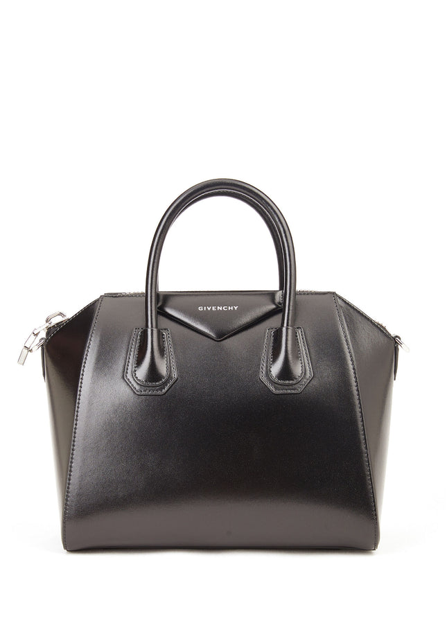 Givenchy Antigona Mini Black Leather Shoulder Bag