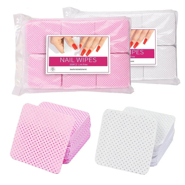 Dissolving Nail Polish Remover Wipes | Gentle Non-Woven Pads for Home & Salon Use