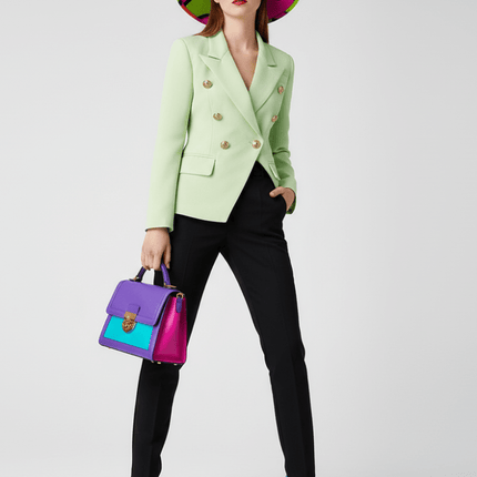 Double - Breasted Blazer Jacket UPPER WEST SIDE BYMANYC ® New York - Marcapon