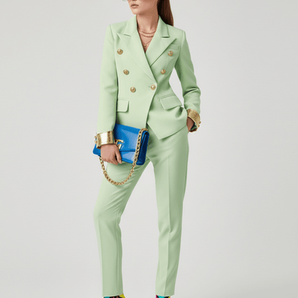 Double - Breasted Blazer Jacket UPPER WEST SIDE BYMANYC ® New York - Marcapon