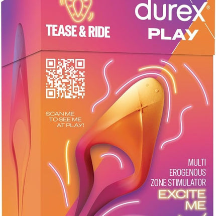 Durex Çok Fonksiyonlu Erojen Bölge Uyarıcı Vibratör & Penis Halkası