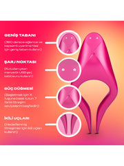 Durex Partner Uyumlu Penis Halkası ve Titreşimli Uyarıcı
