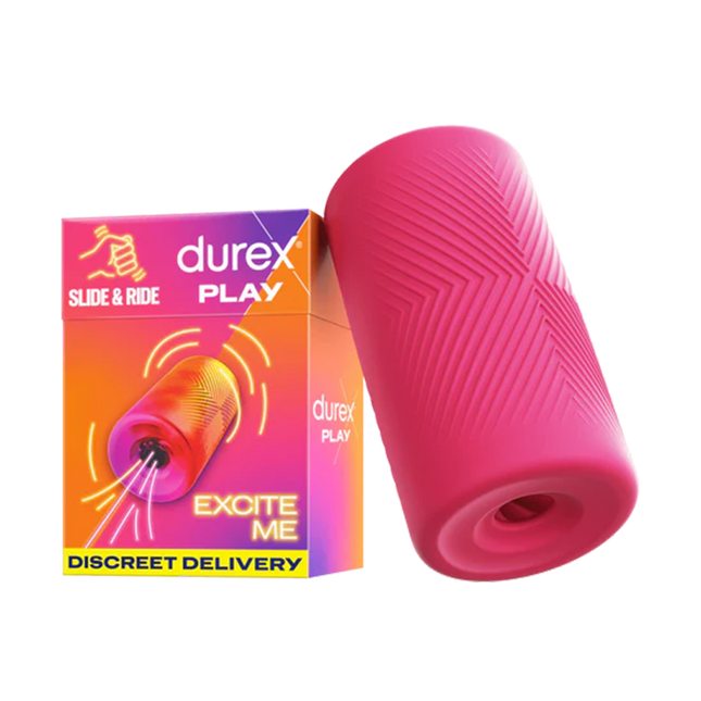 Durex Manual Masturbator – Flexible, Waterproof, and Reusable Up to 50 Times!