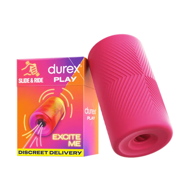 Durex Manual Masturbator – Flexible, Waterproof, and Reusable Up to 50 Times!