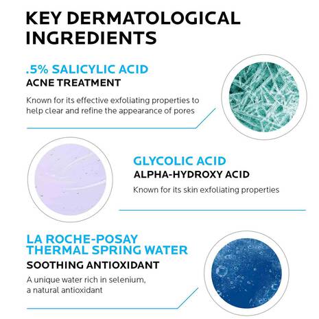 La Roche-Posay Effaclar Clarifying Solution Acne Toner with Salicylic Acid – 6.76 fl oz