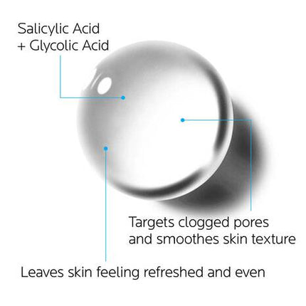 La Roche-Posay Effaclar Clarifying Solution Acne Toner with Salicylic Acid – 6.76 fl oz