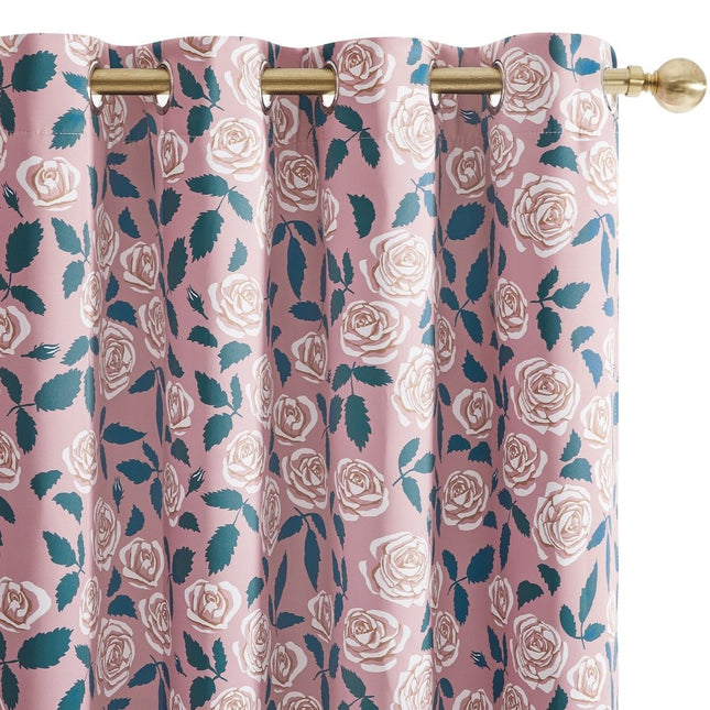 Envogue Bouguet Blackout Curtains