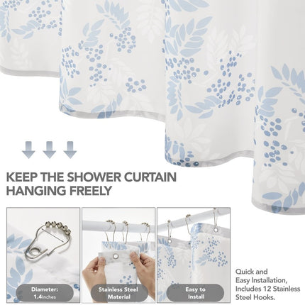 Farmhouse Mountain Ash Shower Curtains