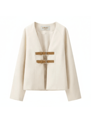 Faux Leather Blazer, Chelsea | Women - BYMANYC ® New York - Marcapon