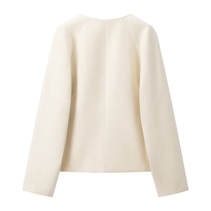 Faux Leather Blazer, Chelsea | Women - BYMANYC ® New York - Marcapon