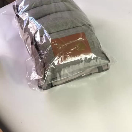 Portable Pet Car Seat – Elevated Dog & Cat Booster Seat, Armrest Carrier, Travel Safety Bag, Washable, Mesh Visibility Panel – Grey/Khaki, Small & Large