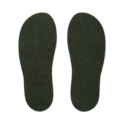 Kyrgies Wool Felt Insoles — Dark Colors, Extra Cushioning