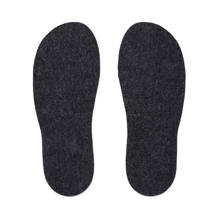 Kyrgies Wool Felt Insoles — Dark Colors, Extra Cushioning