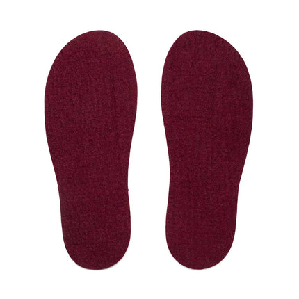 Kyrgies Wool Felt Insoles — Dark Colors, Extra Cushioning