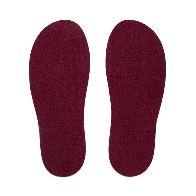 Kyrgies Wool Felt Insoles — Dark Colors, Extra Cushioning