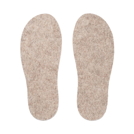 Kyrgies Wool Felt Insoles — Light Colors, Extra Cushioning