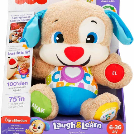 Fisher-Price Eğitici Köpekçik - 100+ Kelime Öğreten, Müzikli & Konuşan Sevimli Arkadaş!