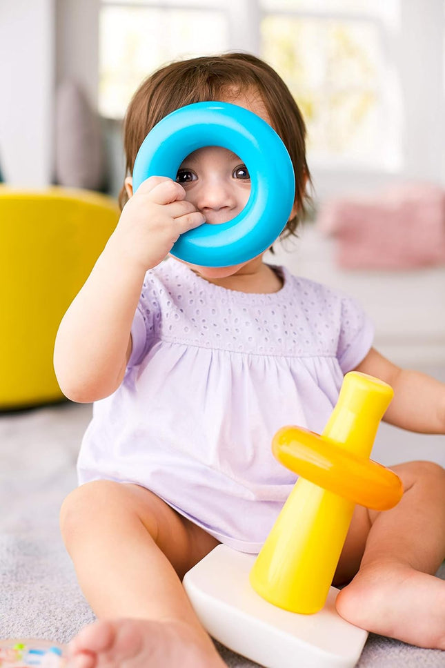 fisher-price colorful stacking rings educational baby toy