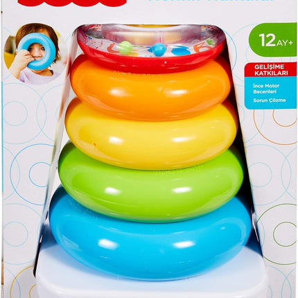 fisher-price colorful stacking rings educational baby toy