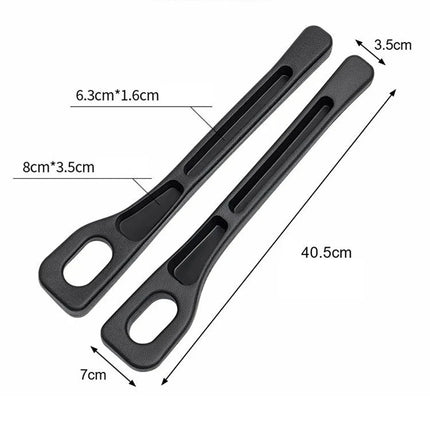 Gap Guard Car Seat Gap Filler | PU Leather Seat Console Organizer — Universal Fit 1 Pair