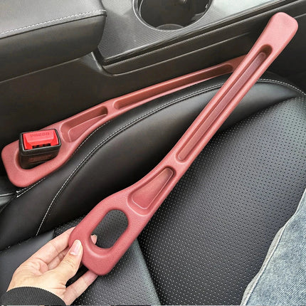 Gap Guard Car Seat Gap Filler | PU Leather Seat Console Organizer — Universal Fit 1 Pair