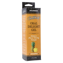 GoodHead Oral Delight Gel Pineapple edible oral pleasure gel 4oz