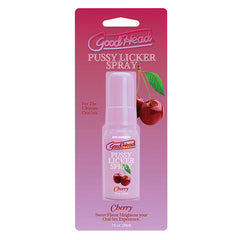 GoodHead Pussy Licker Spray cherry flavoured edible oral spray 1 fl oz bottle