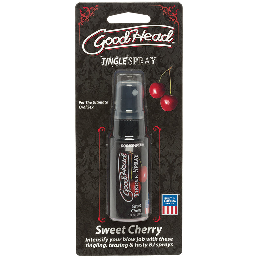 GoodHead Tingle Spray Sweet Cherry 1oz edible oral enhancer