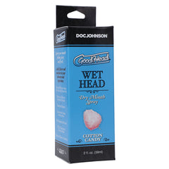 GoodHead Wet Head dry mouth spray cotton candy flavour 2 oz bottle