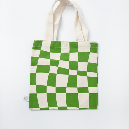 Little Chef Checkered Canvas Mini Tote