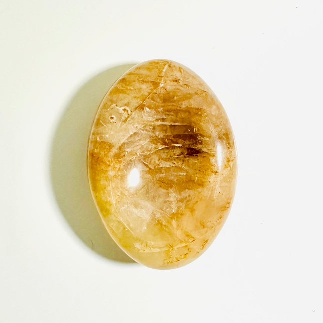 Handpicked Hematoid Quartz Oval Soap Dish – Natural Polished Stone