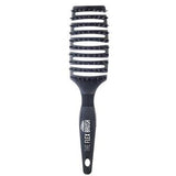 The Flex Brush XL Mixed Bristle Vent Brush with Boar & Nylon Pins, Black