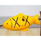 Interactive Cat Treat Dispenser & Slow Feeder – Grilled Fish Puzzle Toy - Marcapon