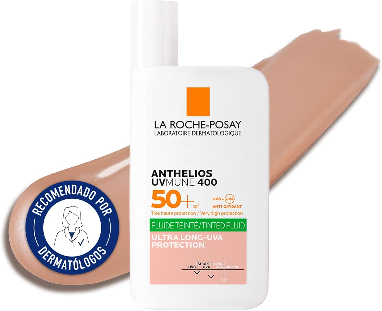 La Roche-Posay Anthelios UVmune Fluid SPF50+ Güneş Kremi – 50ml, Hassas Ciltler İçin