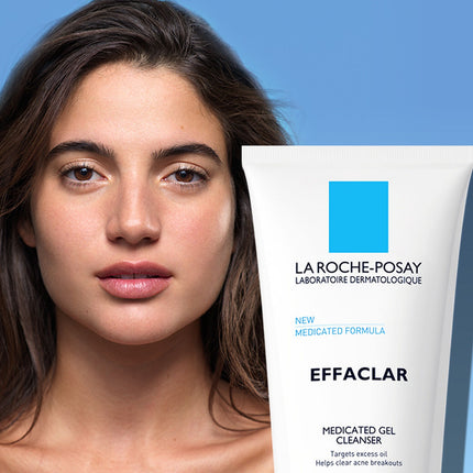 La Roche-Posay Effaclar Medicated Jel Temizleyici 200 ml | Akne Karşıtı Yüz Temizleyici