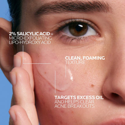 La Roche-Posay Effaclar Medicated Jel Temizleyici 200 ml | Akne Karşıtı Yüz Temizleyici
