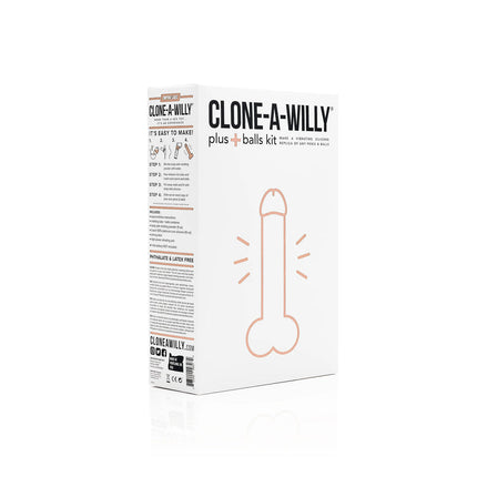 Clone-A-Willy Plus+ Balls Kit – Light Skin Tone