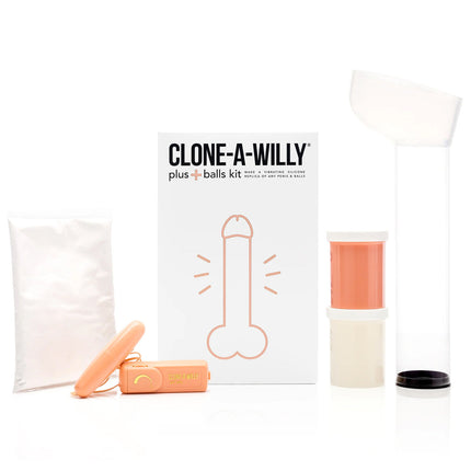 Clone-A-Willy Plus+ Balls Kit – Light Skin Tone