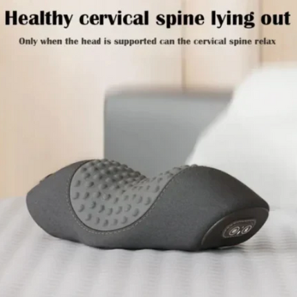 Cervical Hot Pillow Massager | Heated Neck & Shoulder Massage Pillow for Pain Relief