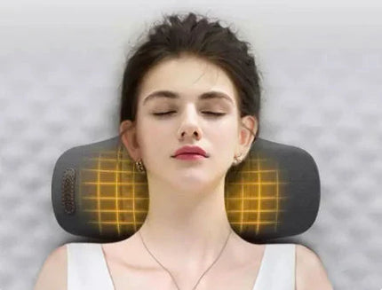Cervical Hot Pillow Massager | Heated Neck & Shoulder Massage Pillow for Pain Relief